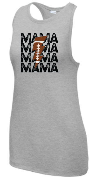Football Mama Bolt Tank